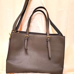 Leather computer bag